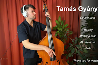 record double bass for you, with guarantee
