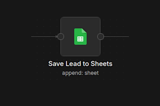 build n8n automation to sync google sheets, CRM and apis