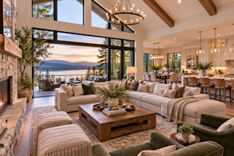 design an airbnb, rental residential and boutique hotel interiors