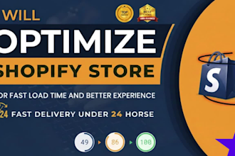 optimize your shopify store speed and performance within 24 hours