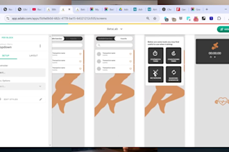 build mvp mobile app using glide airtable softr adalo expert, appsheet