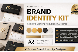 brand identity kit branding guidelines brand manual