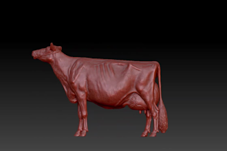 create a detailed 3d sculpt in zbrush for 3d printing