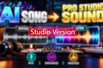 turn your ai song into a professional studio quality track