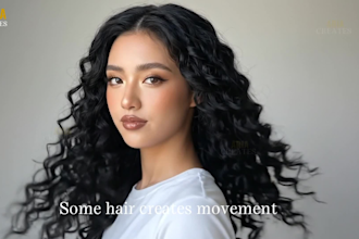 create a cinematic ai video ad and campaign for beauty and cosmetic brands