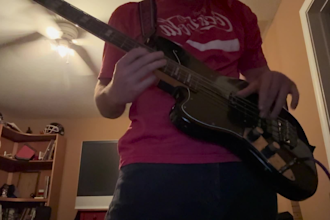 record professional bass guitar for your song