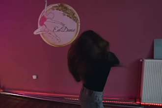 film a custom dance video on a tropical futuristic island