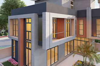 do autocad 2d plans, sketchup 3d and lumion render