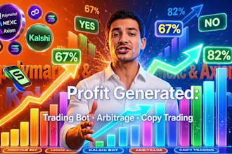 develop kalshi polymarket trading volume arbitrage ai profitable bot