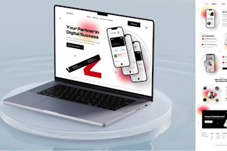 create website with best UI UX