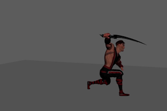 rig and animate 3d vtuber avatar, vrm, facial tracking, vseeface and vrchat