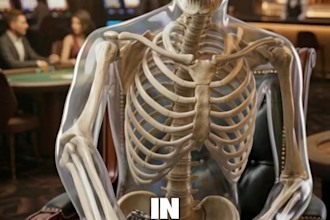 create viral ai skeleton videos for tiktok, reels, and shorts