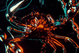 create premium 3d fashion or music video