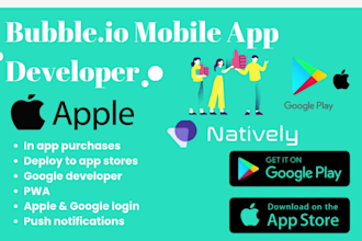 deploy pwa bubble io ios app store testflight bubble saas mvp app developer
