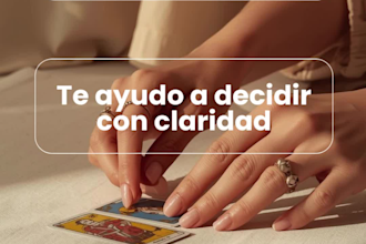 haré lectura de tarot del amor clara en 24h para ayudarte a decidir