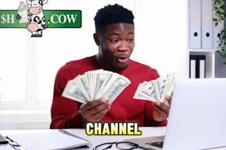 create amazing cash cow youtube channel, cash cow video to earn 50k euro monthly