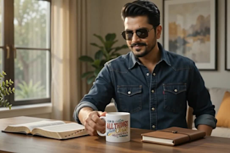 design unique mug artwork