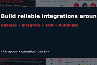 integrate apis and automate your business systems