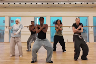 create energetic afro dance choreography for your song