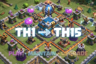 play and upgrade your clash of clans while you are away
