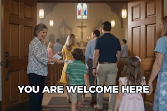 create cinematic church sermon intro bumper and christian videos, sermon series
