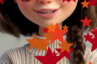 create a funny or sweet ai avatar birthday message or poem