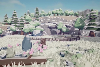create stylized low poly environments and lighting in unreal engine