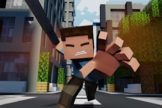 create a minecraft animation