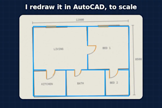 convert PDF to autocad dwg or dxf with accurate scaling