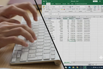 data entry typing data labling