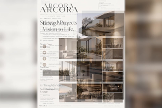 design a professional brochure for your business