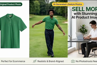 create realistic ai product photos with models