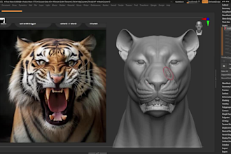 create high quality 3d models according to your requirements