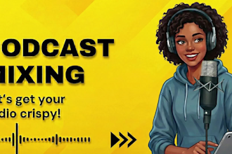 mix, edit and produce your podcast