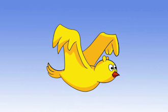 make a 2d cartoon animation video