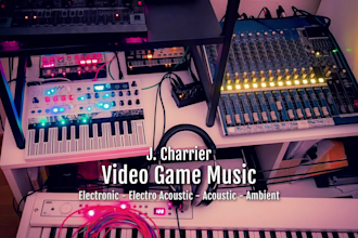 compose, produce and mix a soundtrack for your video game
