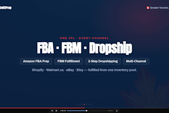 be your canadian amazon fba prep center and 3pl in toronto