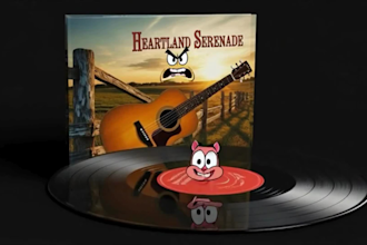 design album cover art, album cover design, country music cover art, cover art