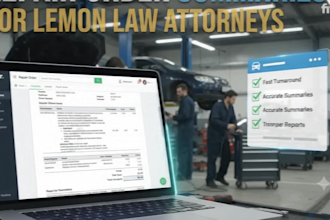 prepare repair order ro summaries for lemon law attorneys