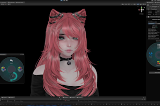 edit fix create custom vrchat avatar, nsfw furry avatar, anime vr character