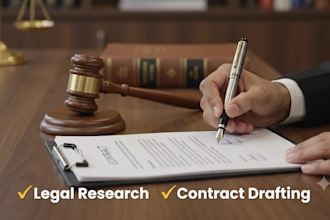 draft, review, and edit legal contracts and agreements