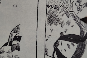 draw anime manga style 2d illustrations