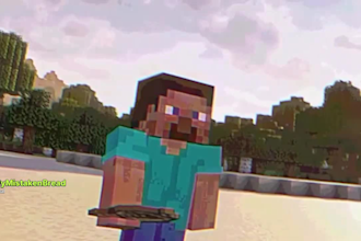 create custom minecraft blockbench 3d model, animation and textures