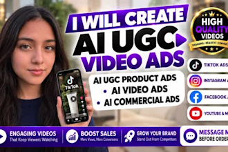 ai ugc video ads ai ugc ai spokeperson ai realistic ugc ai commercial video ads