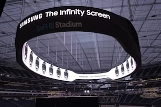 create football stadium led screen animation 3d billboard animation sport arena