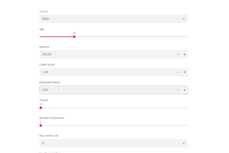 create a streamlit web app by using python