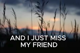 create a stunning professional lyrics video for your song