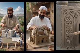 create  ai islamic short videos