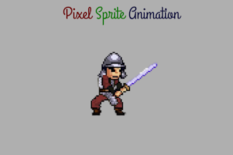 create pixel art sprite sheet, pixel art sprite animation, 2d game art sprite