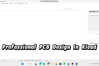 design a professional esp32 pcb in kicad
